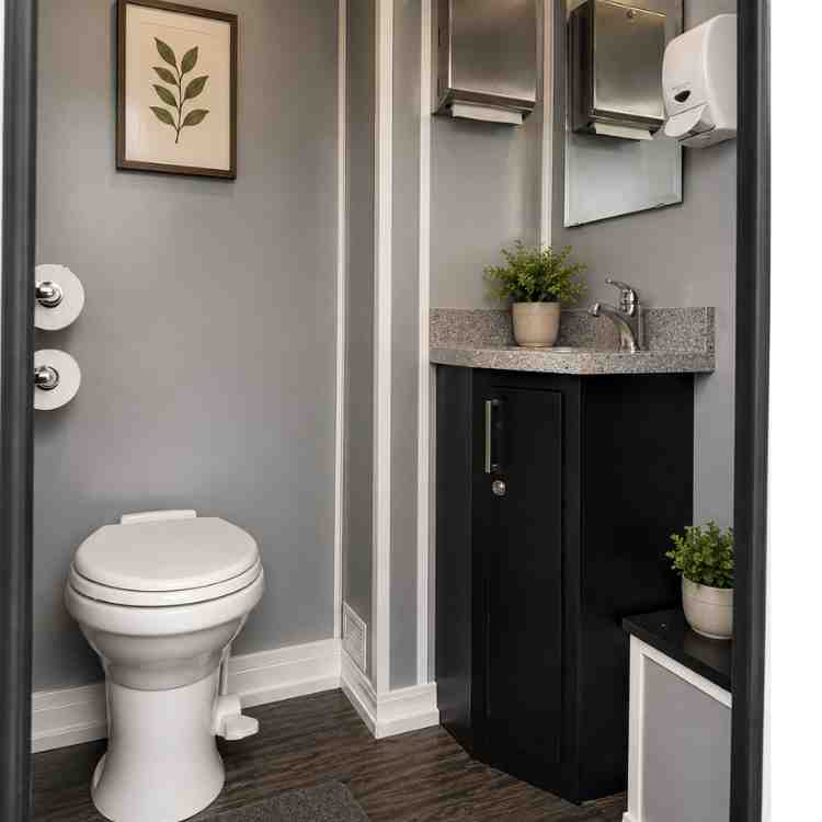 4 Station Shower Interior Sink